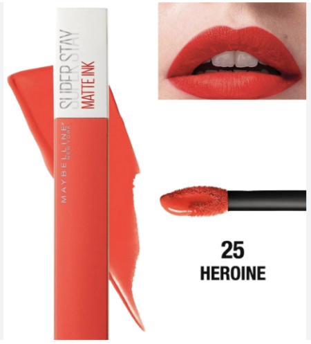 Maybelline New York Super Stay Matte Ink Liquid Matte Lipstick - 25 herolne